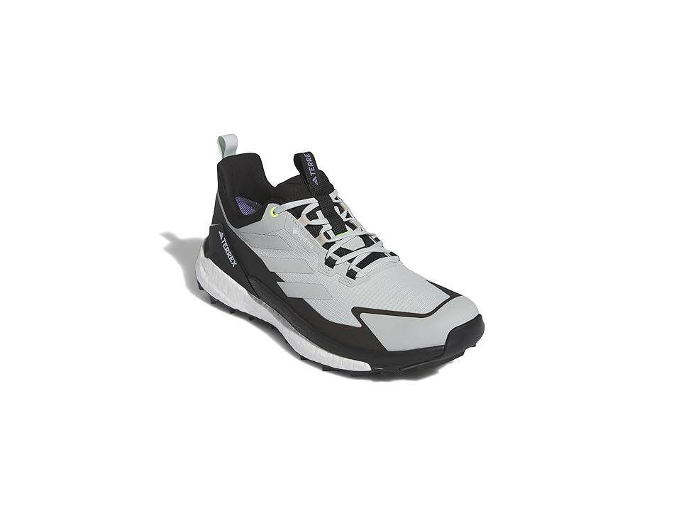 adidas Outdoor Terrex Free Hiker 2 Low GORE-TEX(r) (Wonder Silver/Wonder Silver/Lucid Lemon) Men's Shoes Product Image