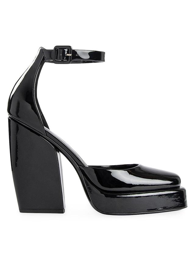 Womens Sean 120MM Platform Leather Pumps Product Image