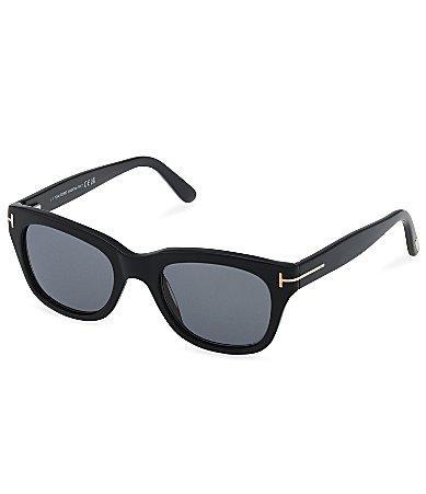 TOM FORD Mens Snowdon 52mm Geometric Polarized Sunglasses Product Image