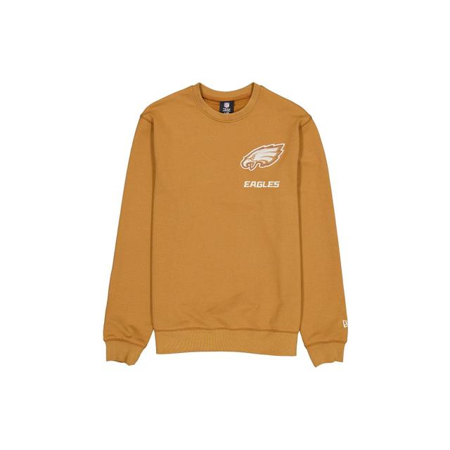 Philadelphia Eagles Light Bronze Logo Select Crewneck Male Product Image