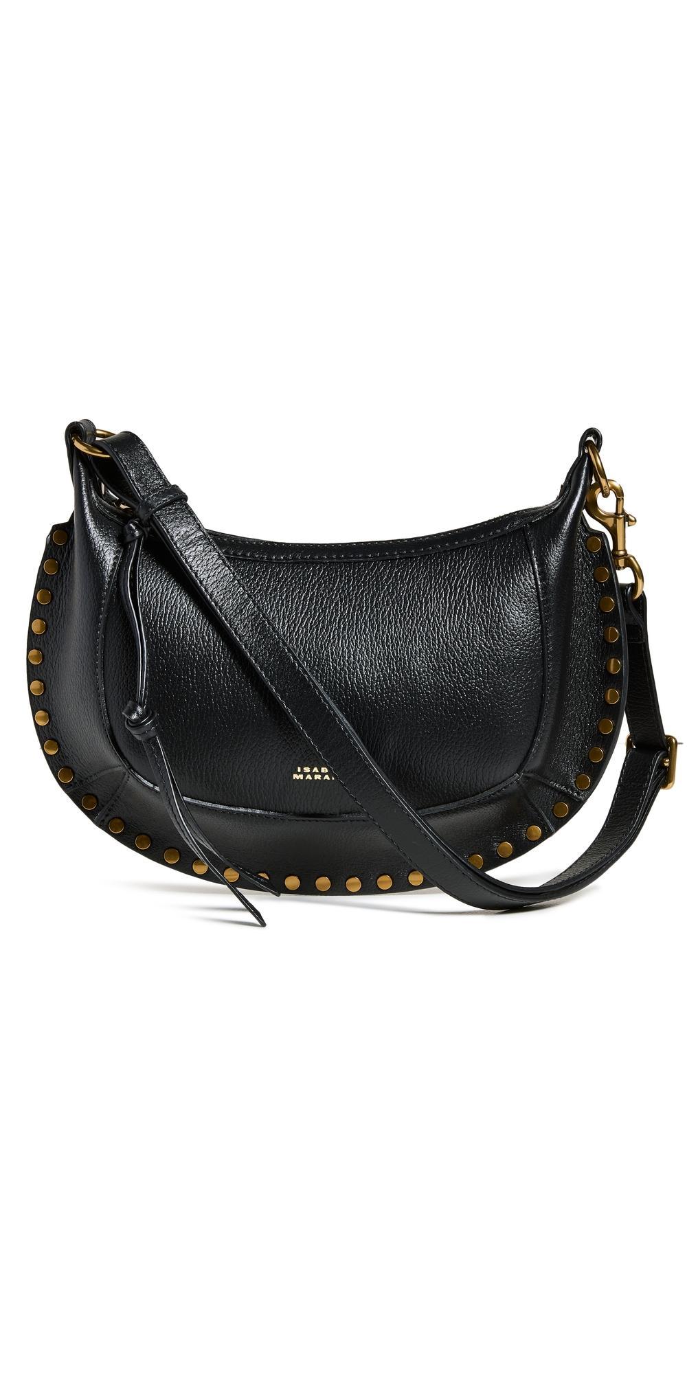 Isabel Marant Oskan Moon Leather Shoulder Bag Product Image