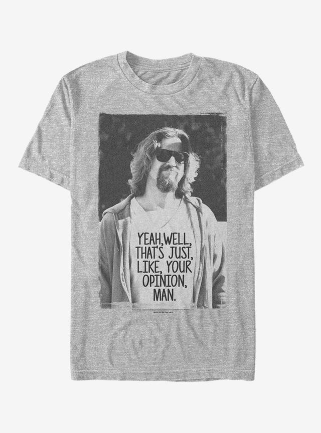 Big Lebowski Opinion Man T-Shirt Product Image