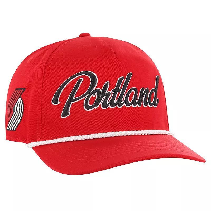 Mens 47 Portland Trail Blazers Overhand Logo Hitch Adjustable Hat Product Image