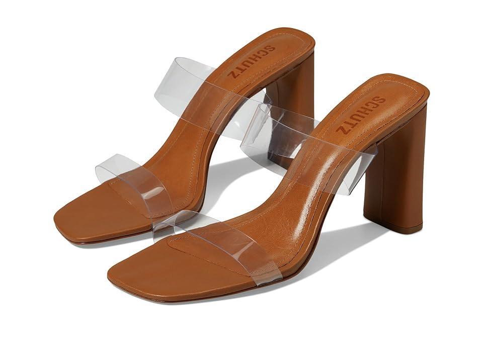 Womens Ariella 100MM Transparent Sandals Product Image