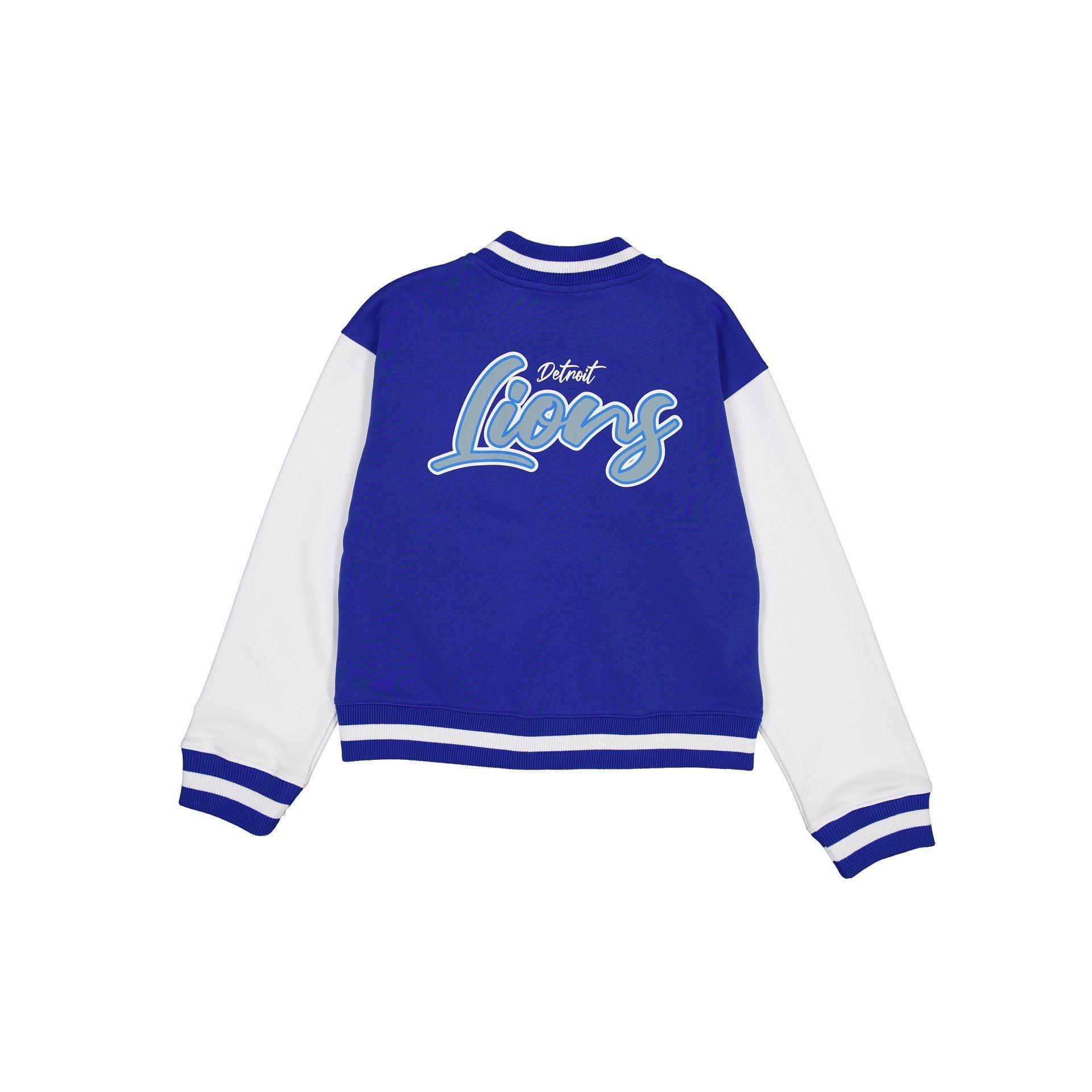 Detroit Lions Throwback Fleece Women's Jacket Female Product Image