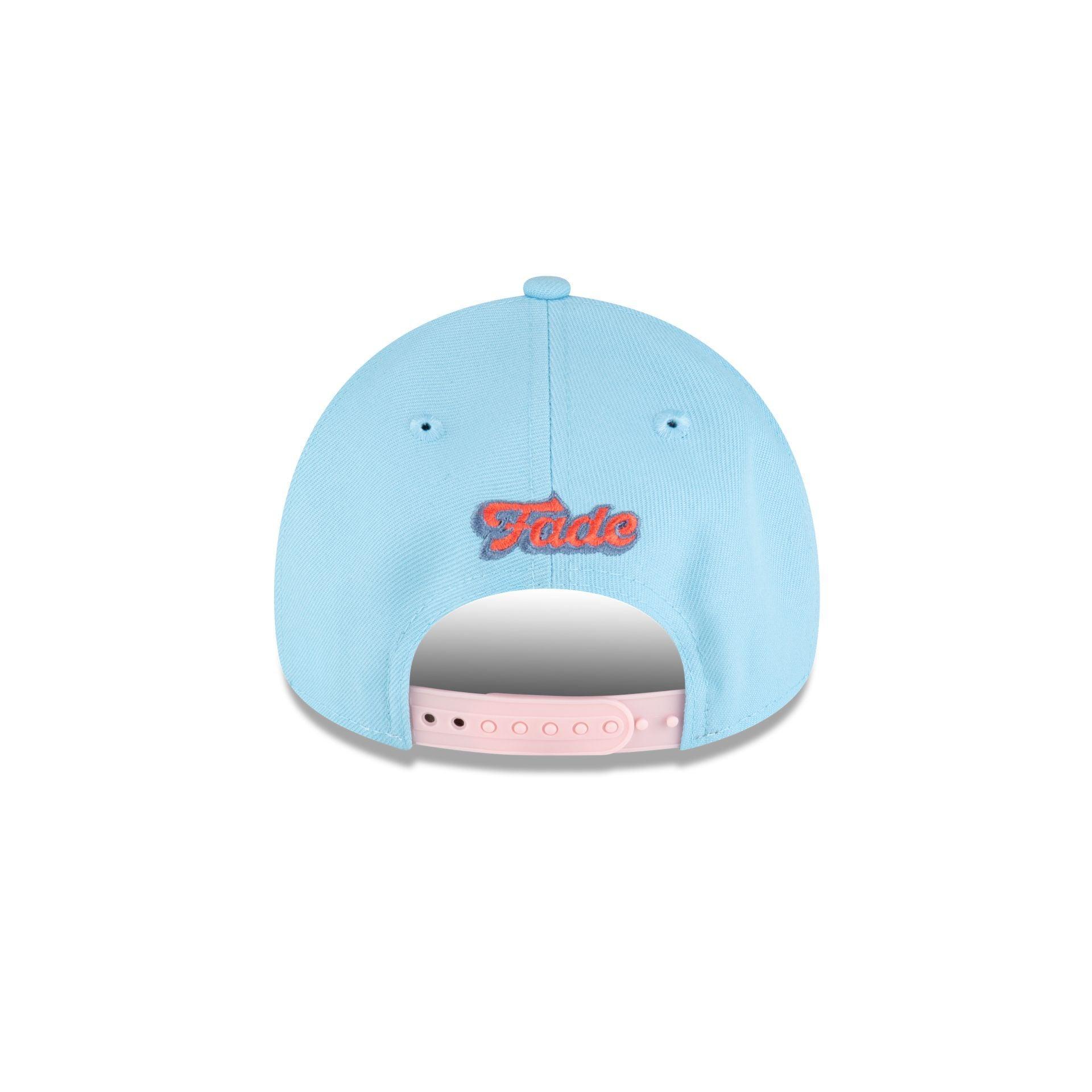 Fade Golf Sky Blue 9FORTY A-Frame Snapback Hat Male Product Image