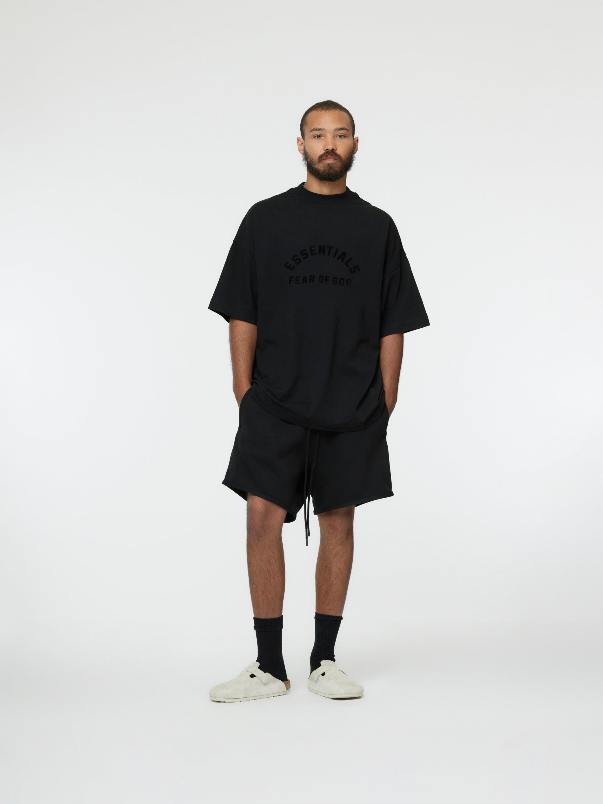 Heavy Jersey Crewneck T-shirt (Jet Black) Product Image