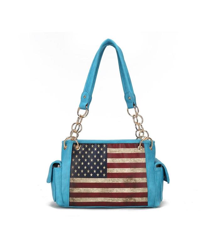 Mkf Collection Alaina Women s Patriotic Shoulder Bag by Mia K Product Image