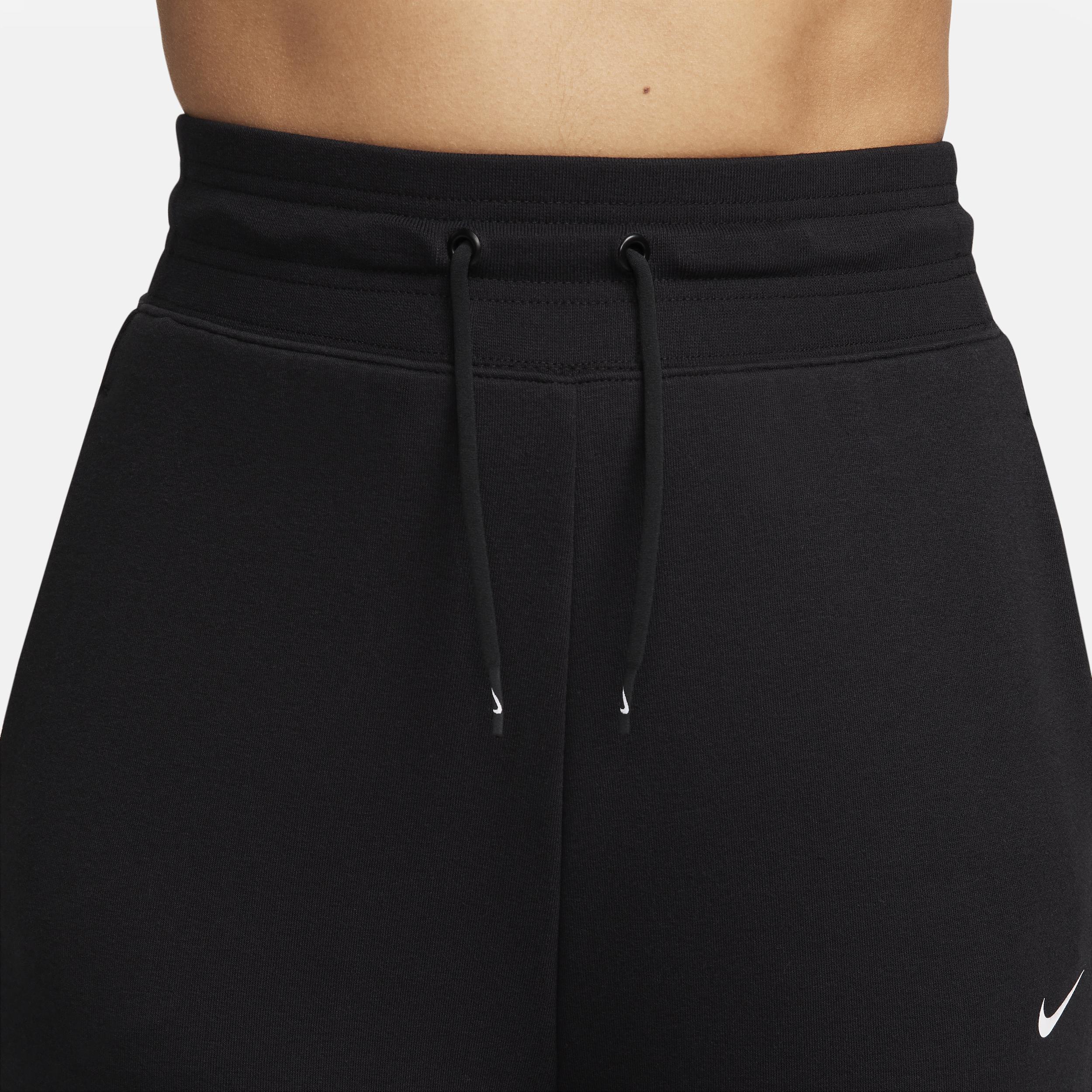 Womens Nike One Dri-FIT Joggers Grey Product Image