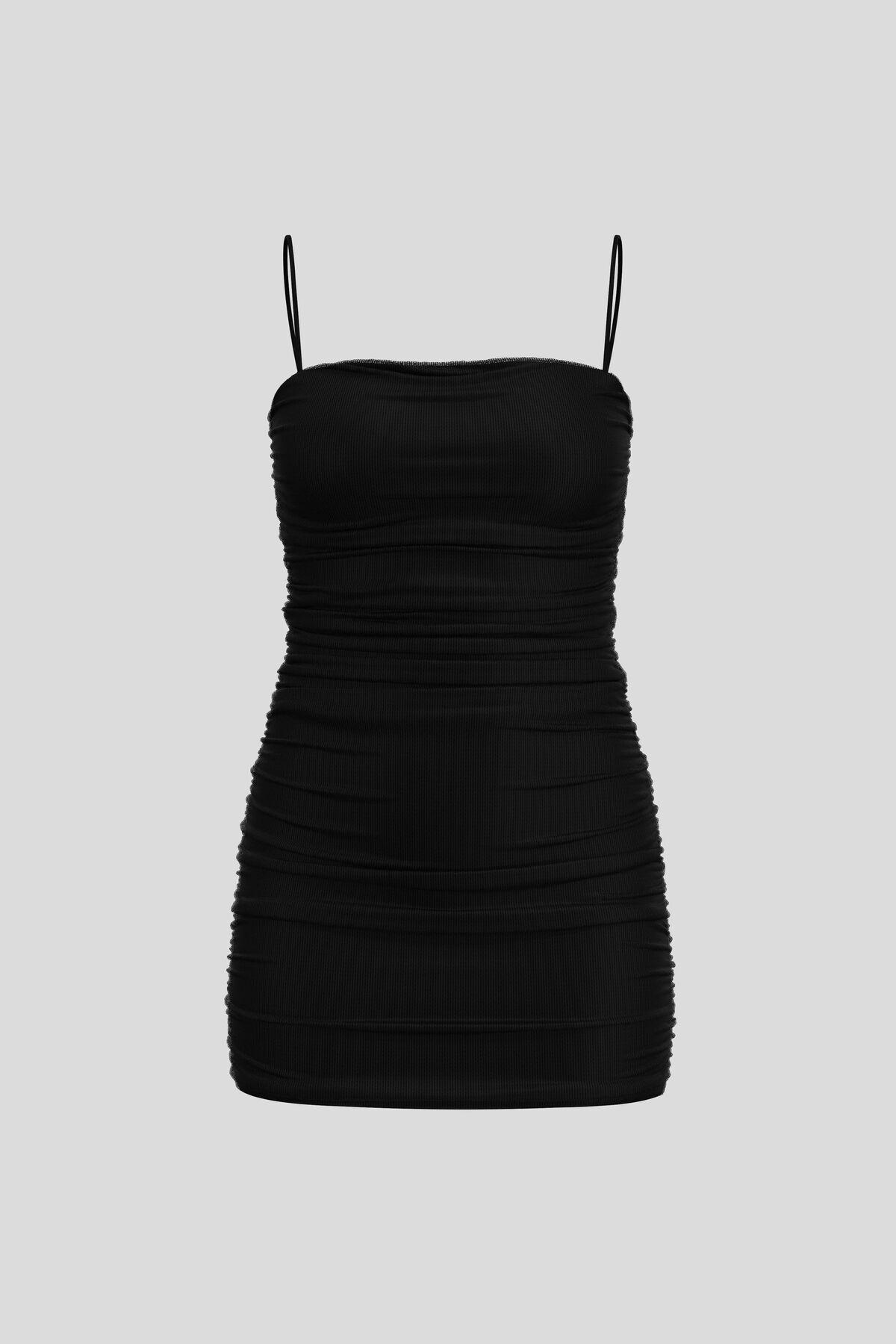 Gigi Mesh Mini Dress Product Image