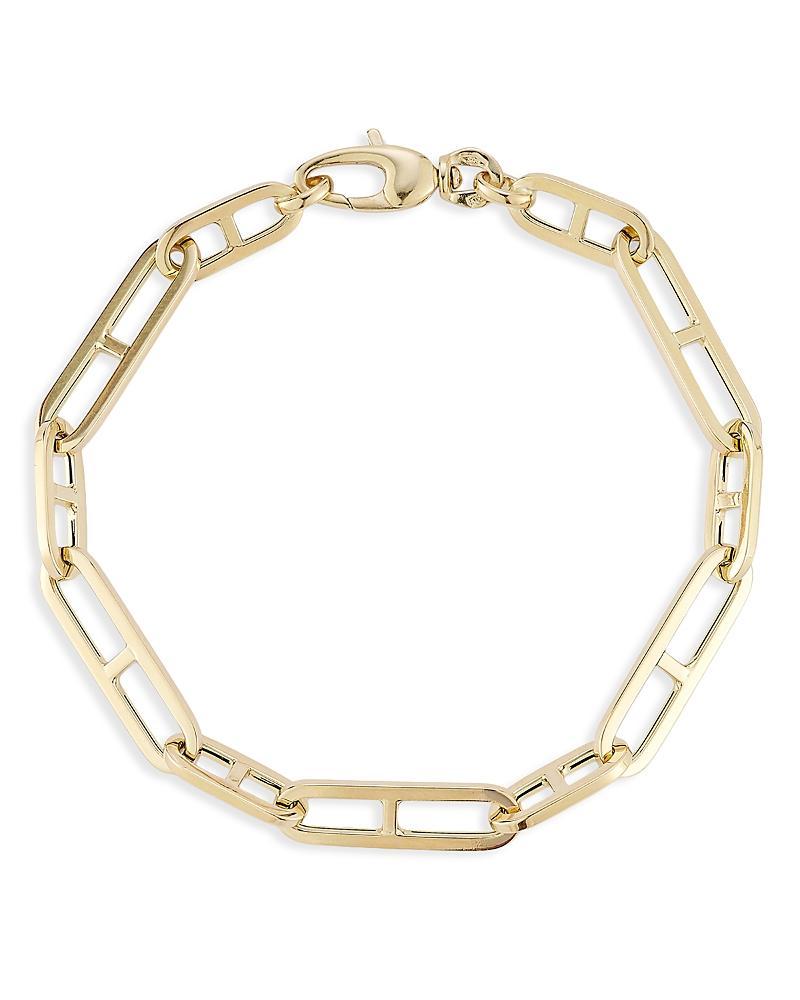 Bloomingdales H Link Chain Bracelet in 14K Yellow Gold Product Image