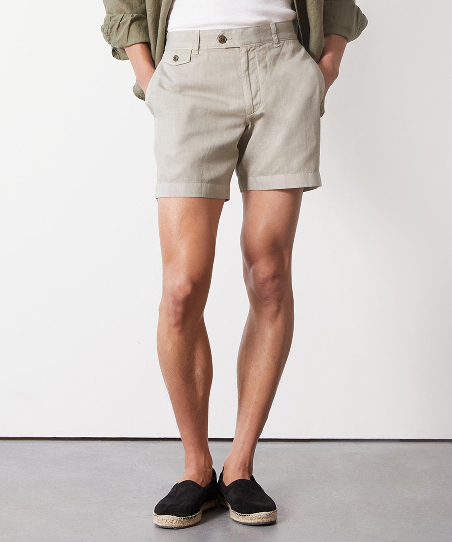 7" Hudson Short in Manor Grey Product Image