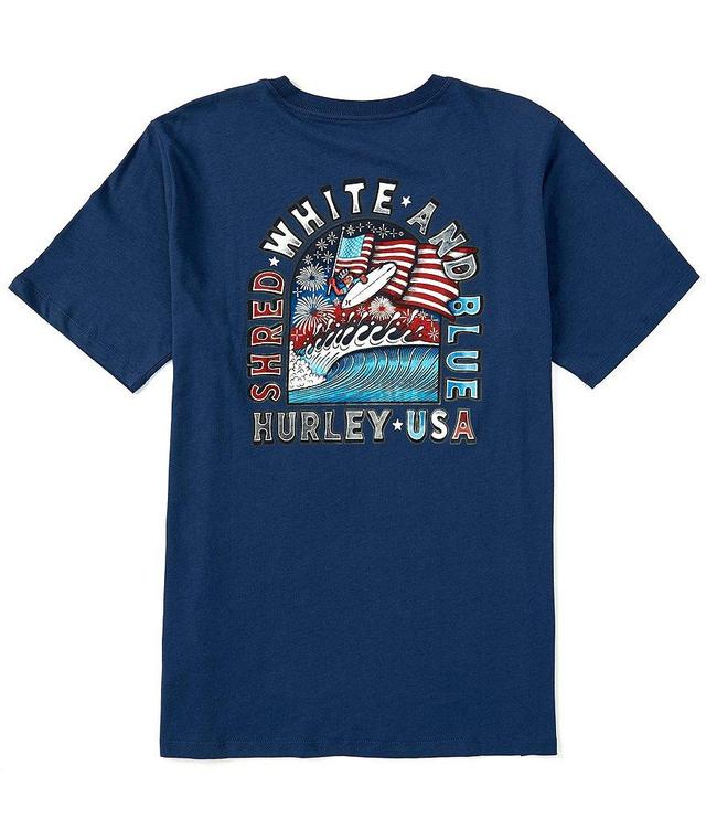 Hurley Short Sleeve Indy Pendence Graphic T-Shirt Product Image