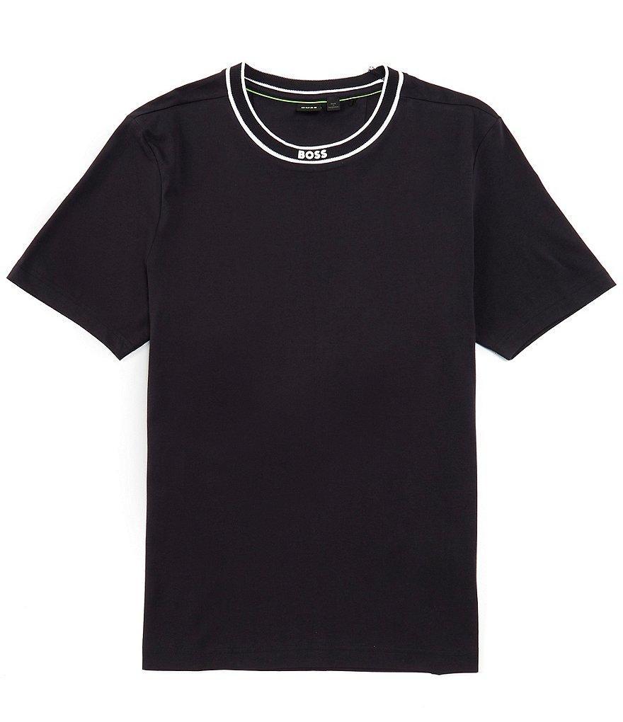 Hugo Boss BOSS Collar Logo Short Sleeve T-Shirt Product Image