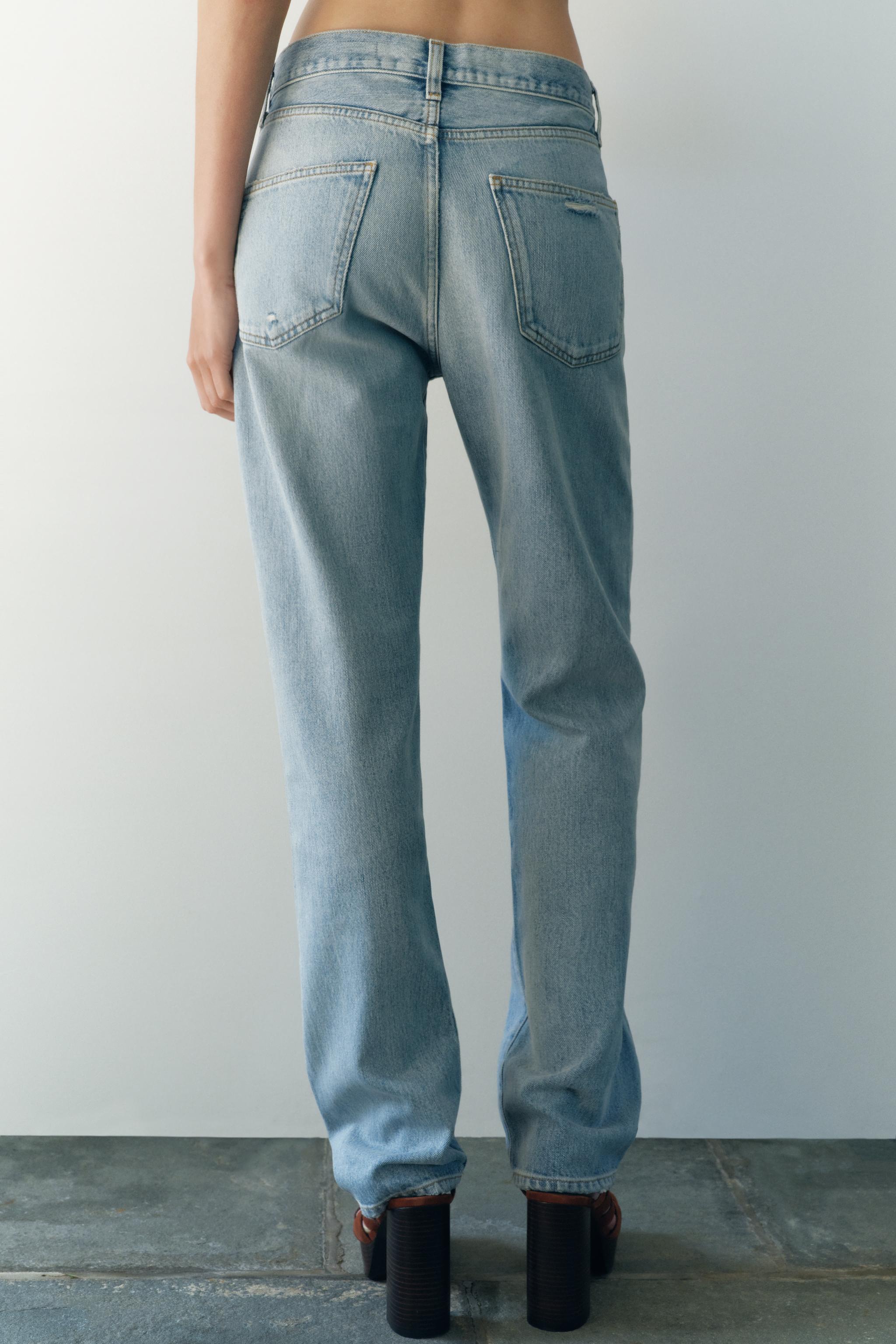 RELAXED MID WAIST JEANS ZW COLLECTION Product Image