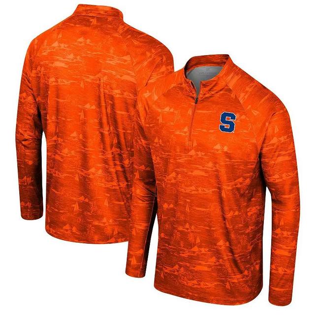 Mens Colosseum Syracuse Carson Raglan Quarter-Zip Jacket Product Image