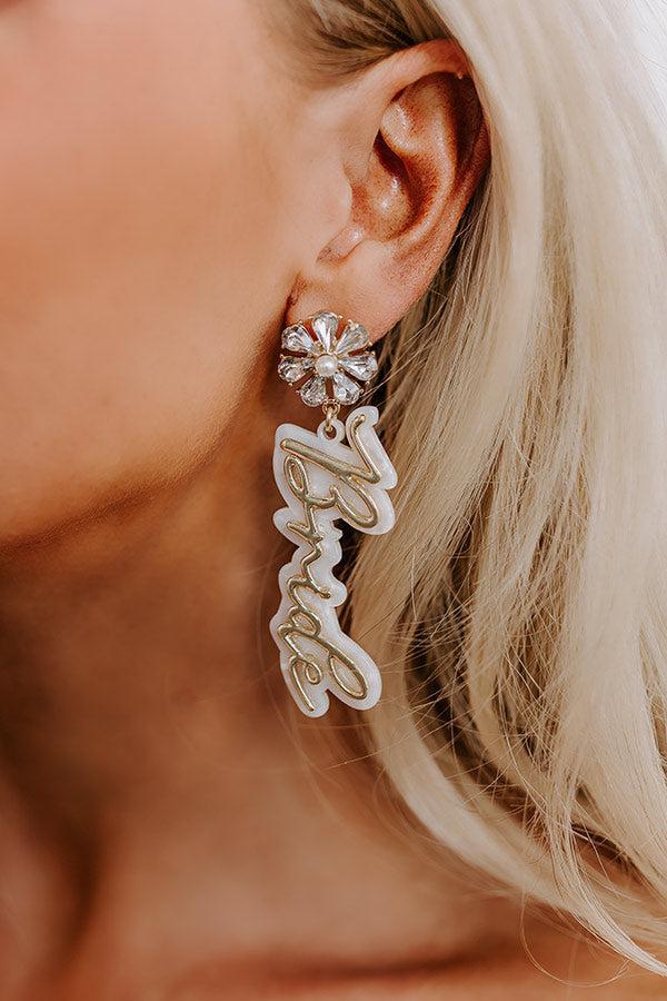 Calling All Brides Earrings Product Image