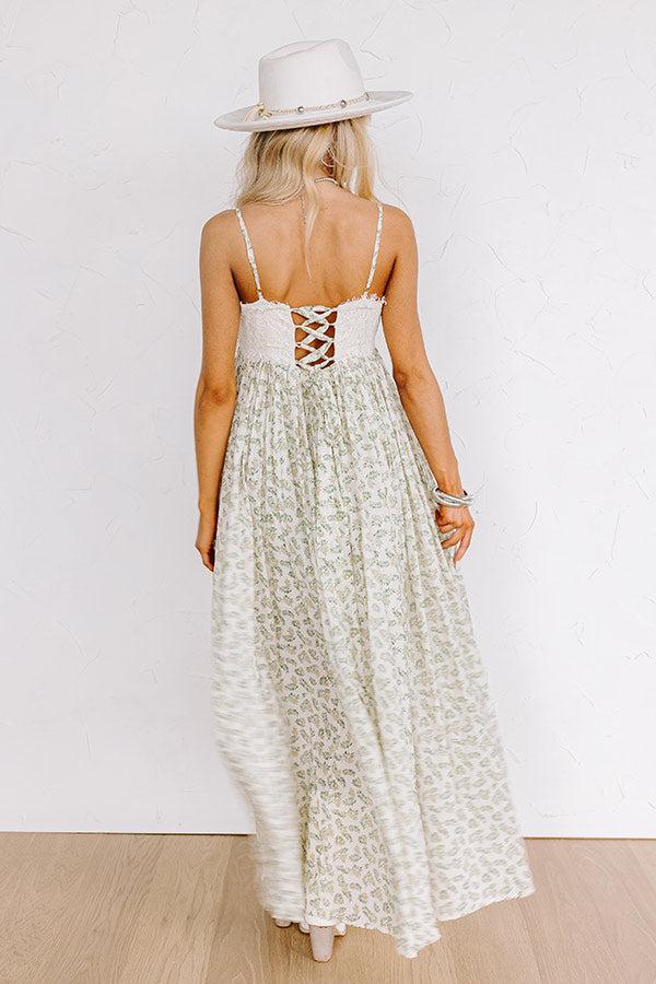 Vino On The Veranda Maxi Dress Product Image