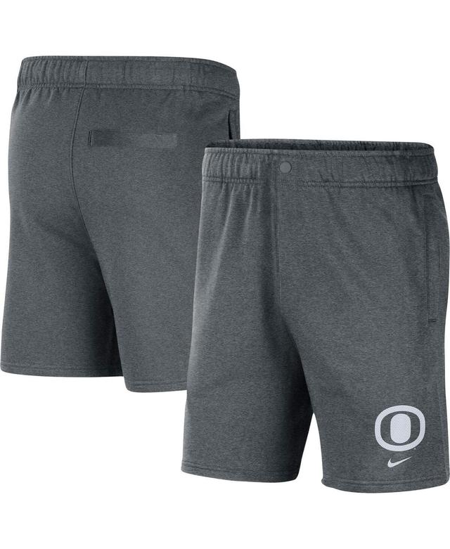 Mens Nike Gray Lsu Tigers Fleece Shorts Product Image