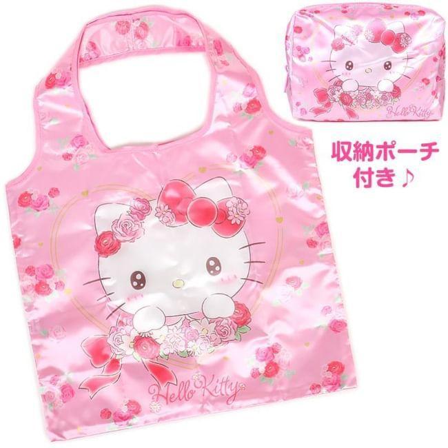 Sanrio Hello Kitty Eco Shopping Bag with Pouch Product Image