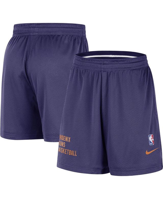 Mens and Womens Nike Purple Phoenix Suns Warm Up Performance Practice Shorts Product Image