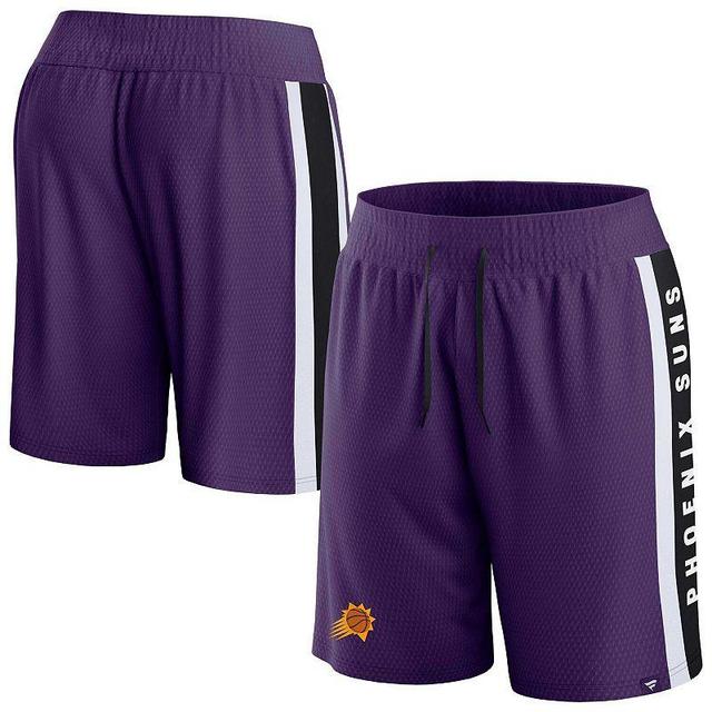 Mens Fanatics Branded Purple Phoenix Suns Referee Iconic Mesh Shorts Product Image