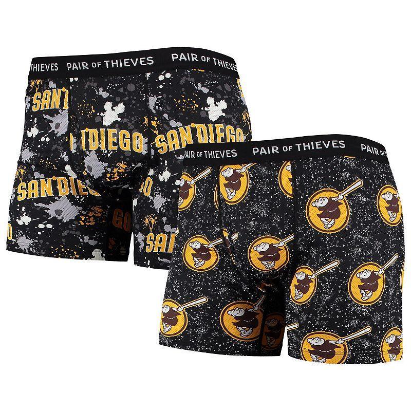 Mens Pair of Thieves San Diego Padres Super Fit 2-Pack Boxer Briefs Set Product Image