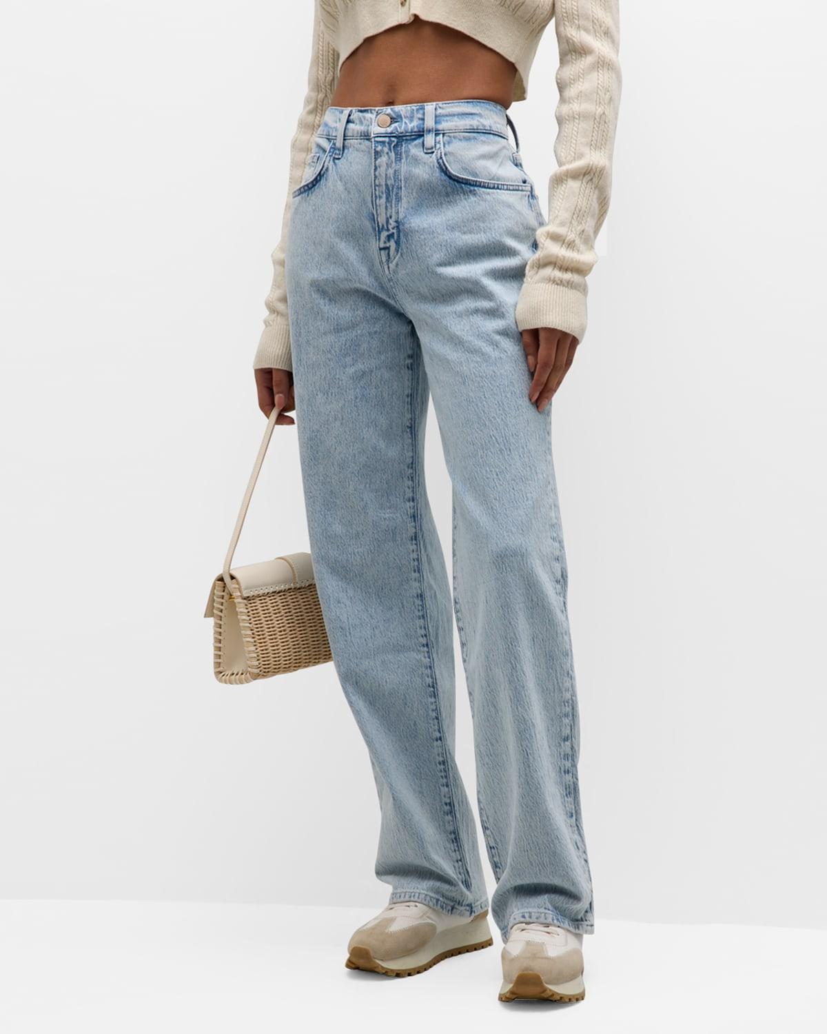 Womens Ms. Keaton High-Rise Baggy Jeans Product Image