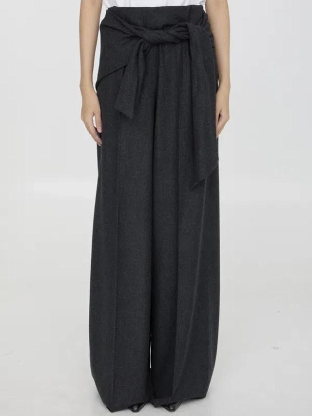 MAX MARA Arsenio Trousers In Grey Product Image