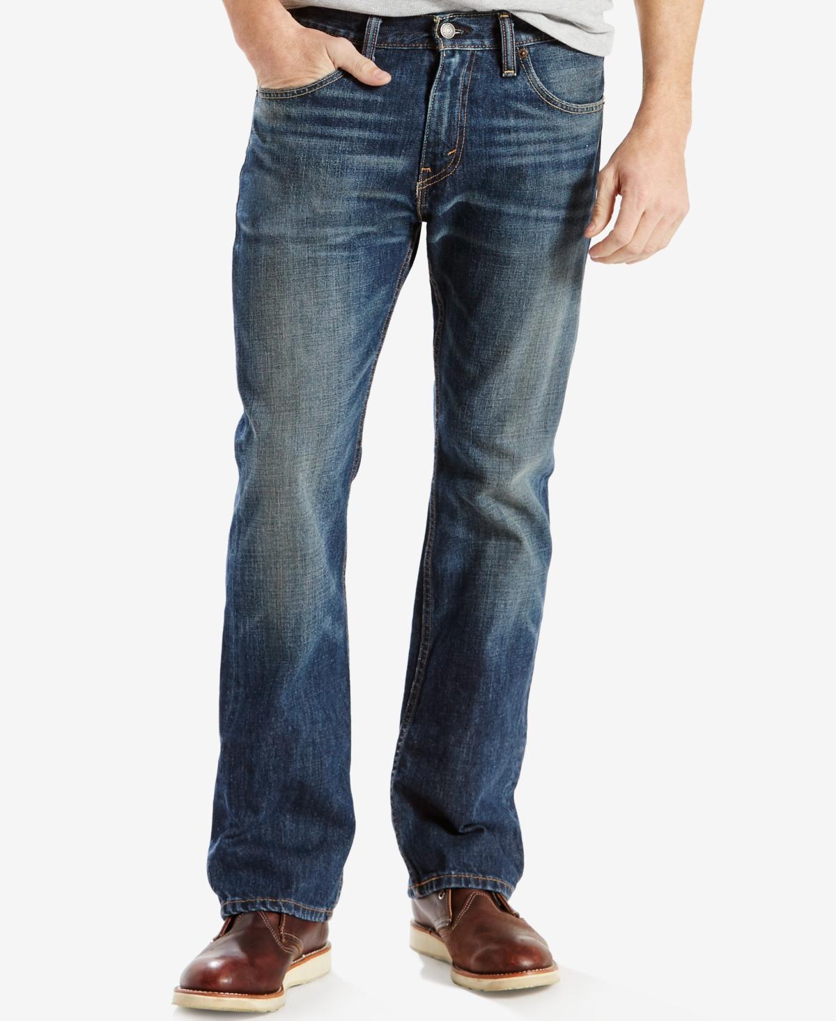 Mens Levis 527 Slim Bootcut Stretch Jeans Product Image