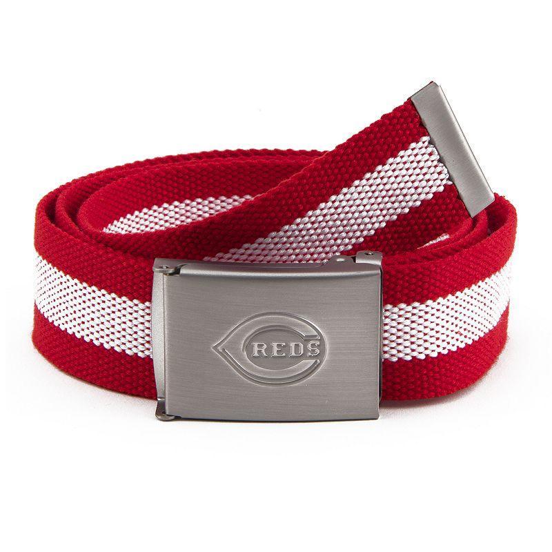 Mens Cincinnati Reds Fabric Belt Product Image