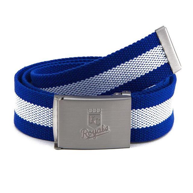 Mens Kansas City Royals Fabric Belt Product Image