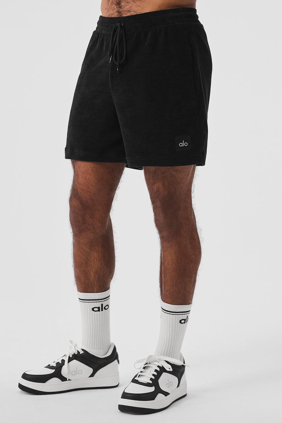 7" Coastal Terry Short - Black Male Product Image