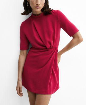 Women's Draped Detail Dress Product Image