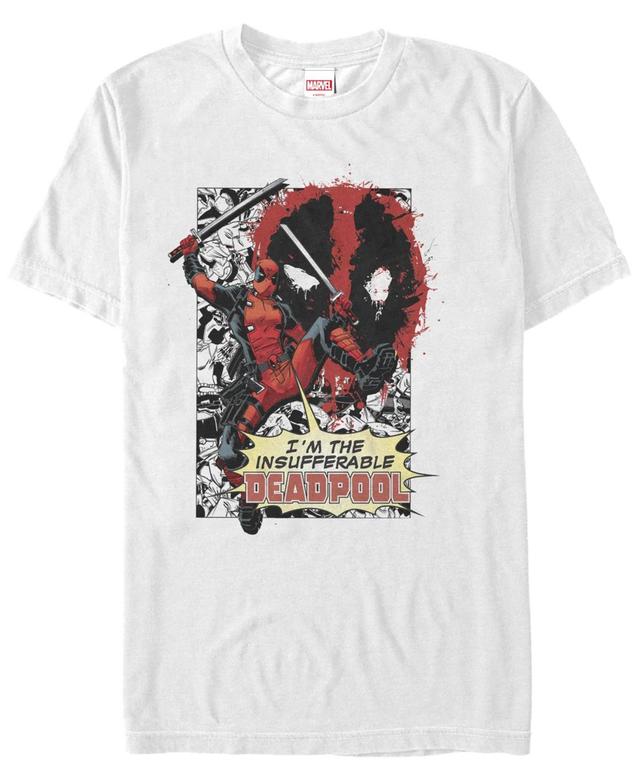 Mens Marvel Deadpool Insufferable Comic Tee Product Image