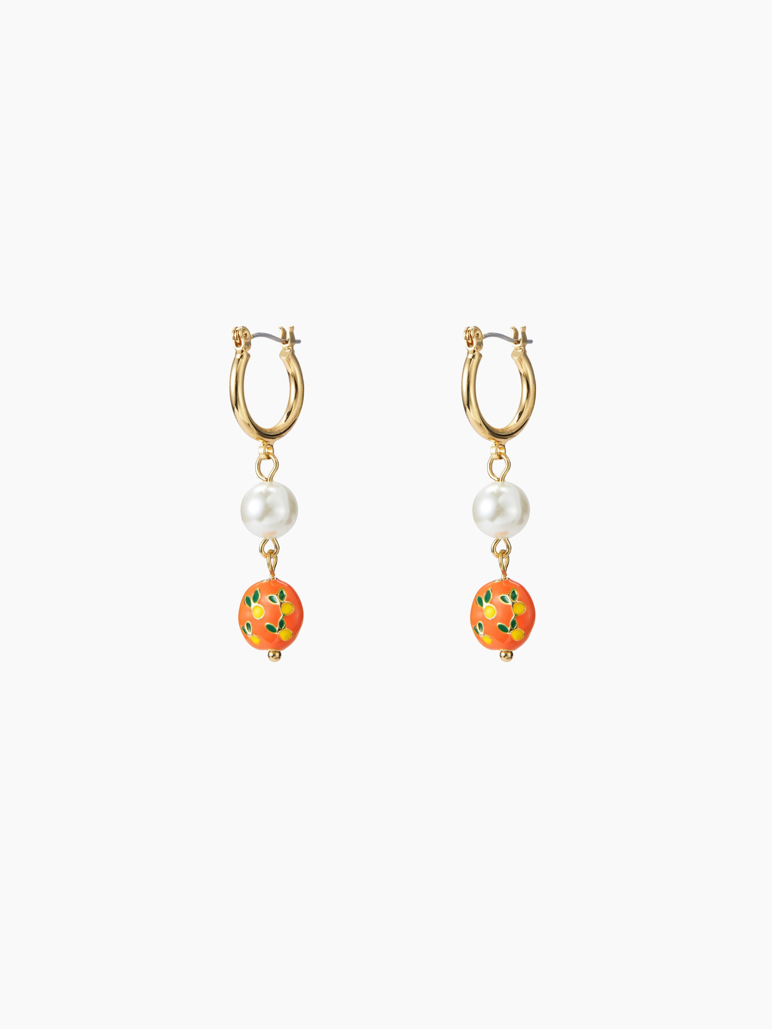 FRUIT ENAMEL DROP EARRINGS Product Image