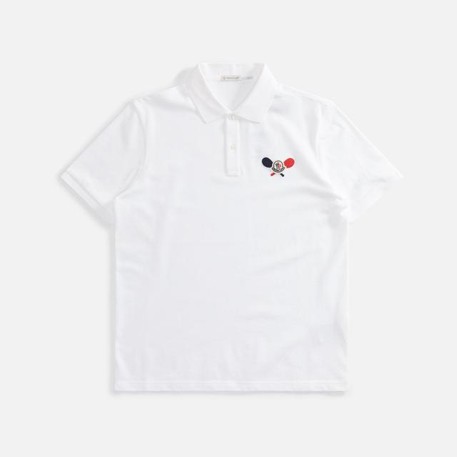 Moncler Polo - White Male Product Image