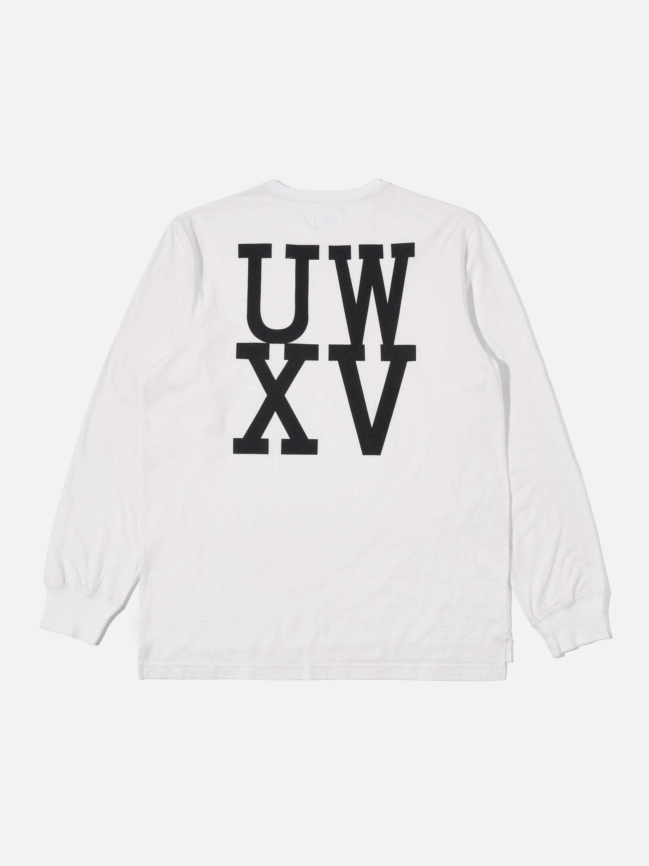 Universal Works XV Tee Shirt in Ecru Print Jersey Product Image