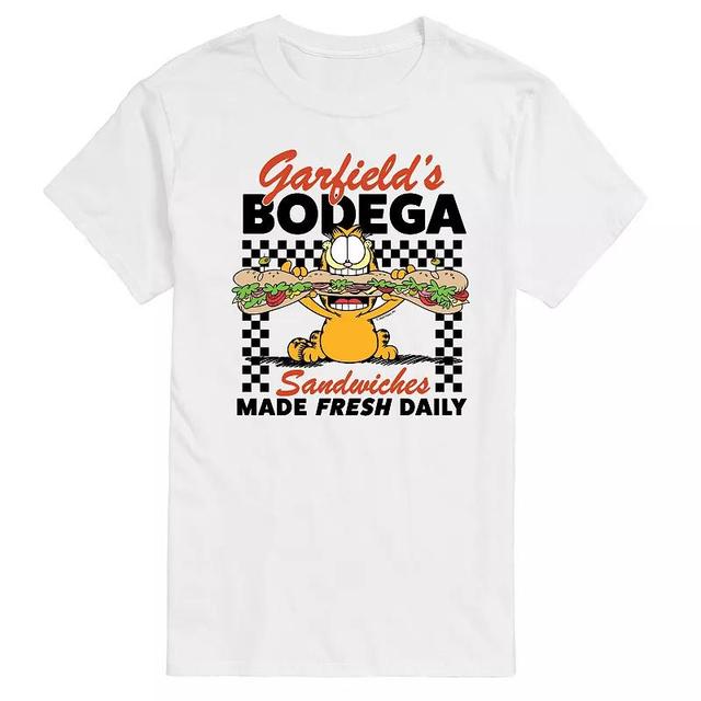 Mens Garfield Bodega Sandwiches Graphic Tee Product Image