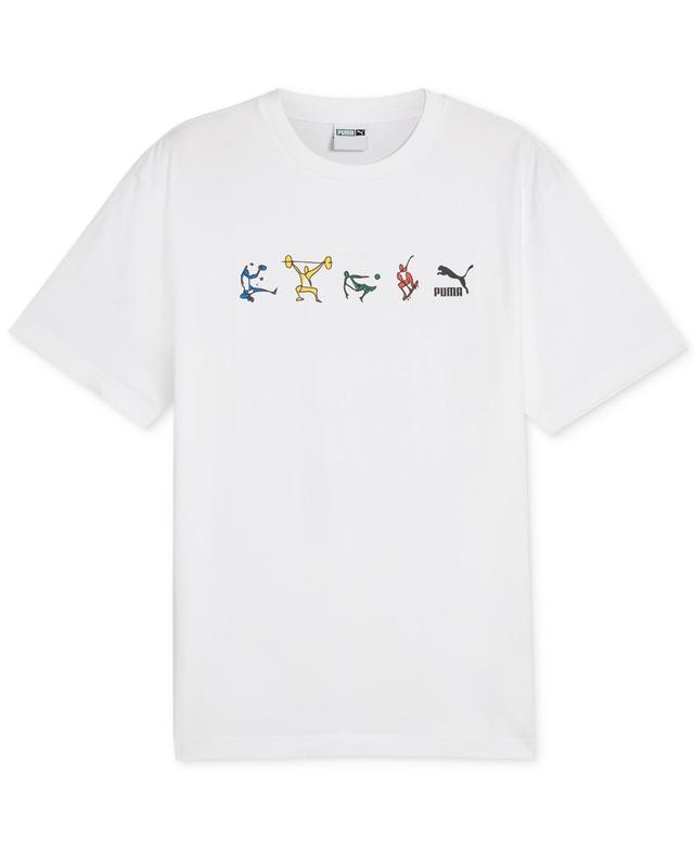 Puma Mens Athletics Short-Sleeve Graphic T-Shirt Product Image