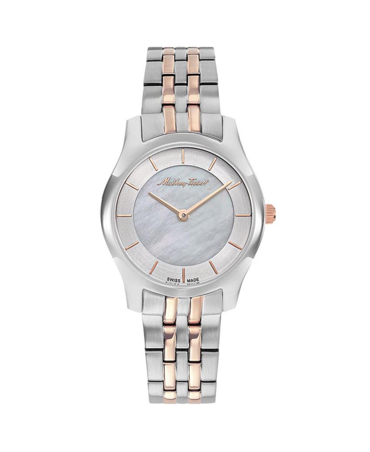 Mathey Tissot Womens Tacy Mother of Pearl Dial Watch - D949BI Product Image