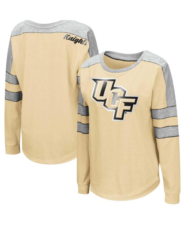 Womens Colosseum UCF Knights Trey Dolman Long Sleeve T-Shirt Product Image