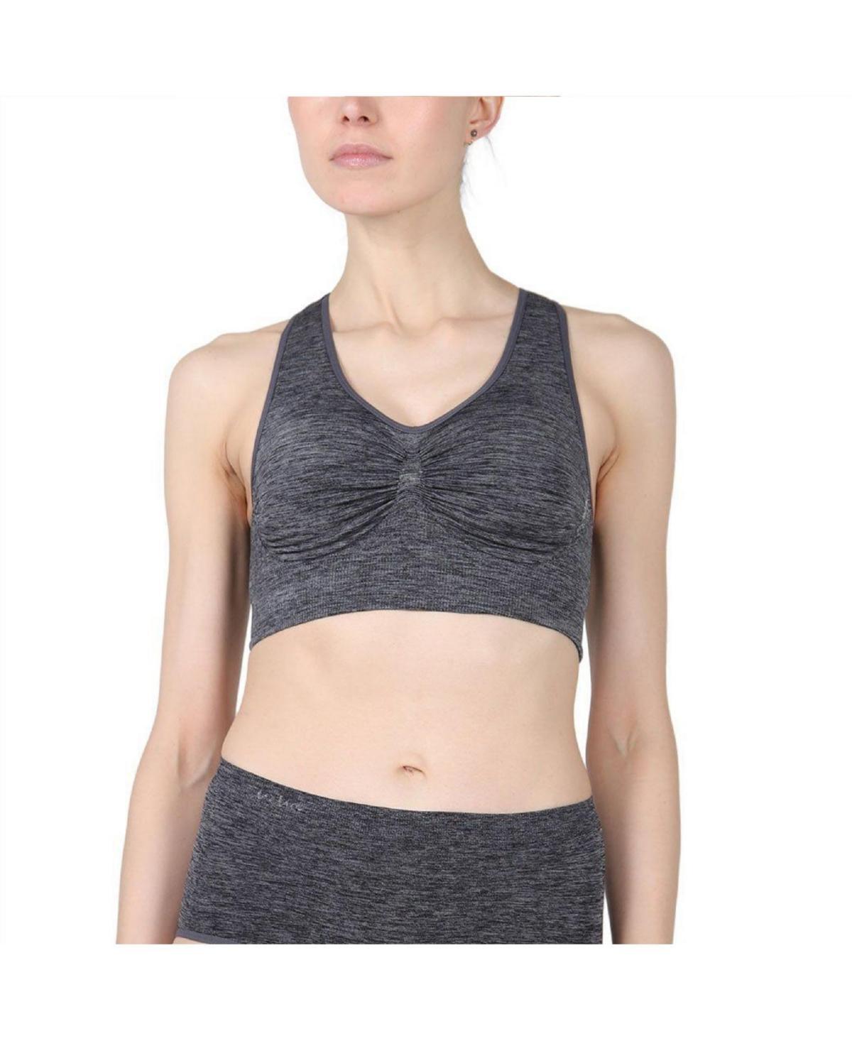 Womens Lleva Seamless Shaping Racerback Sports Bra Product Image