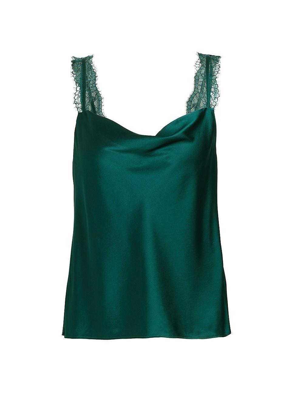 Womens Florcita Silk Charmeuse Camisole Product Image