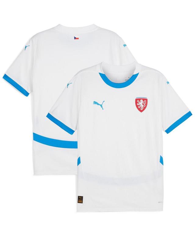 Puma Mens White Czech Republic National Team 2024 Away Replica Jersey - White Product Image