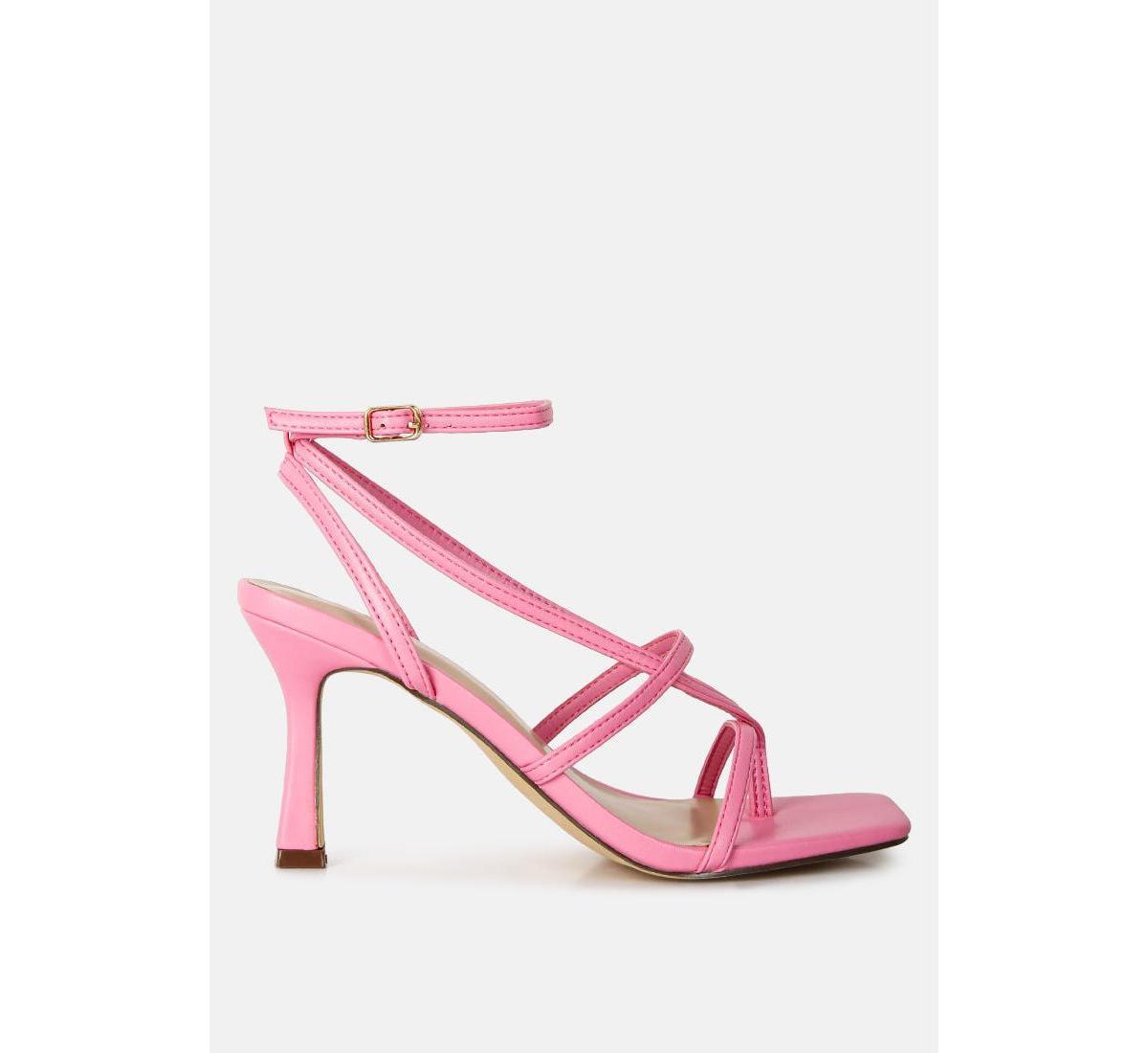 London Rag Lolour Womens Dress Sandals Pink Product Image