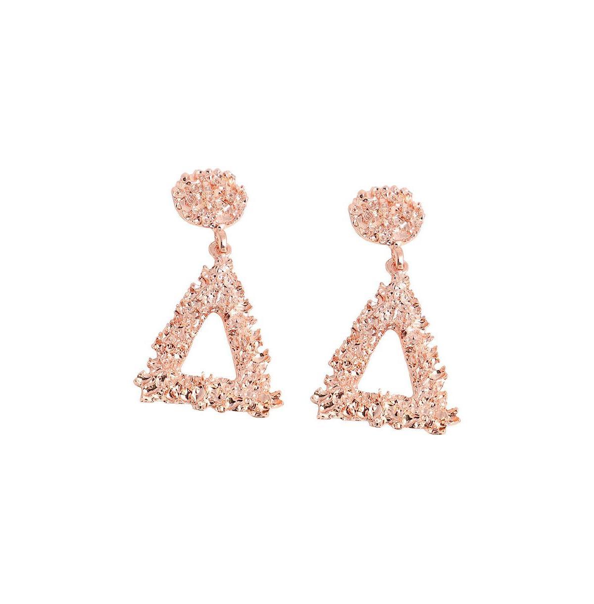 Sohi Womens Corroded Drop Earrings Product Image