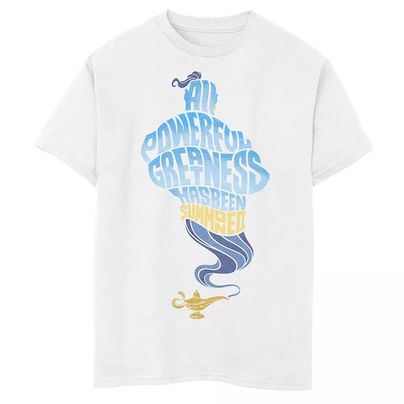 Disneys Aladdin Mens All Powerful Genie Graphic Tee Product Image