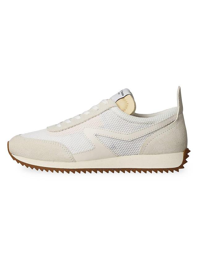 Womens Retro Runner Mesh Sneakers Product Image