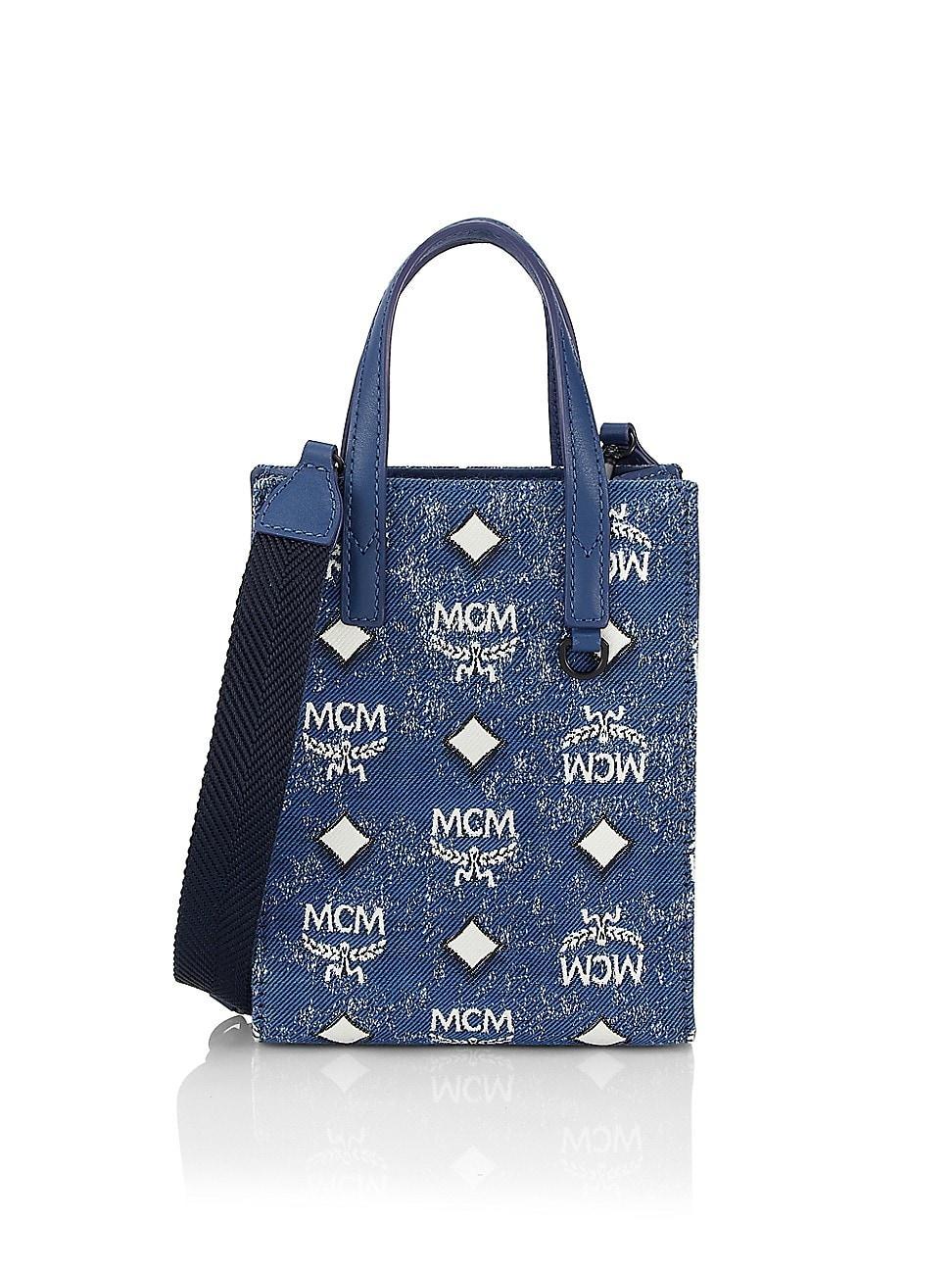 Womens X-Mini Aren Denim Tote Product Image